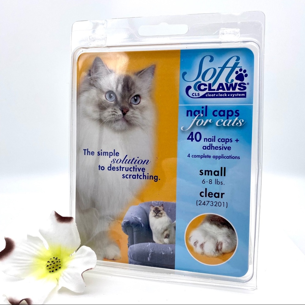 NIB SoftClaws (SoftPAWS) for Cats in CLEAR